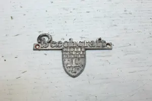 1967 Beechcraft Musketeer A23A Oem Beechcraft Emblem 130071